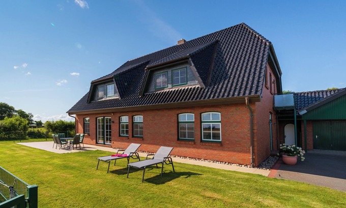 Norderfriedrichskoog House | Landhaus Wittmaack Dircks Relaxation at the North Sea Ground floor apartment "Anker"