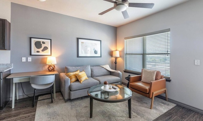 Fort Worth Apartment | Landing | Chic 1BD, Courtyard, Game Room