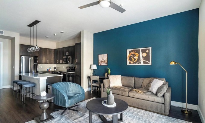 Central Business District Apartment | Landing | Incredible 1BD, Clubhouse, Courtyard