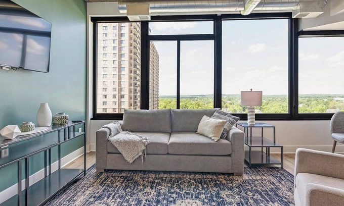Baileys Crossroads Apartment | Landing | Modern 1BD, Gym, Game Room
