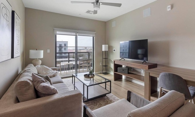 Warehouse District Apartment | Landing | Stunning 2BD, Clubhouse, Game Room