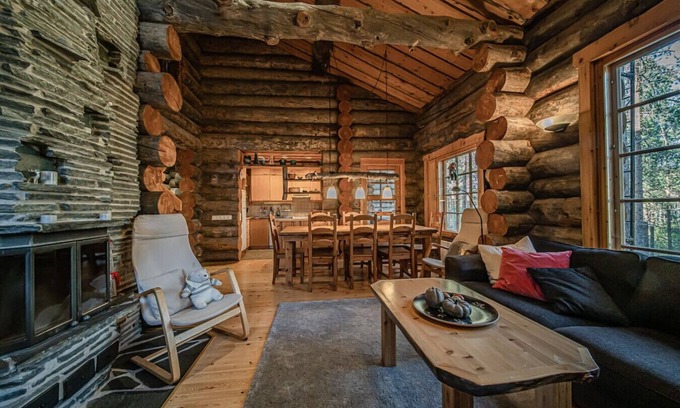 Sirkka House | Lapland Log Villa in Levi Center