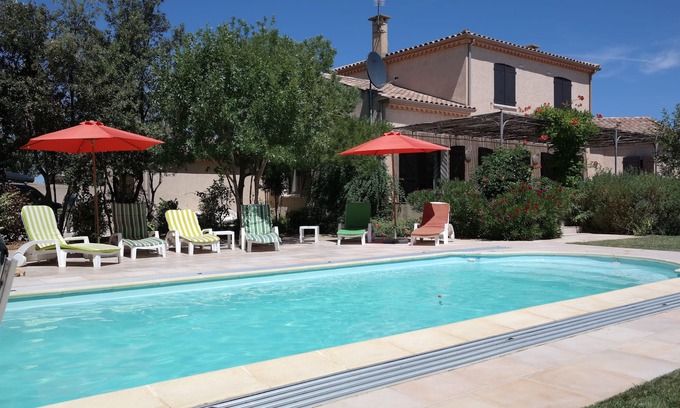 Vendres House | Large family friendly home with pool & beautiful garden, close to beach & shops.