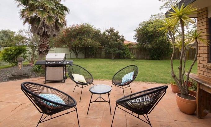 Papamoa Beach House | Large house big outdoor area, 4 min walk to beach