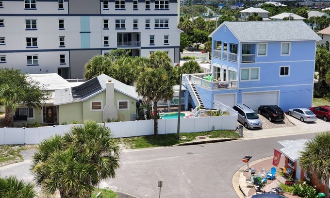 Port Canaveral House | Large Oceanfront Property-8br. Pool, Large Yard, Private Beach Access. Sleeps 24