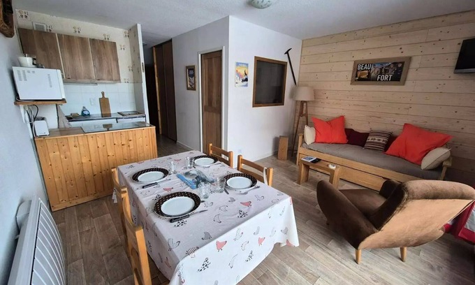 Beaufort Apartment | Large studio cabin - 4 pers. 29.56 m² with garage included