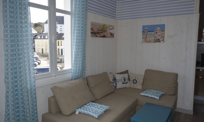 Crozon Apartment | Large studio Sea View Morgat Crozon Seaside Resort 2 people