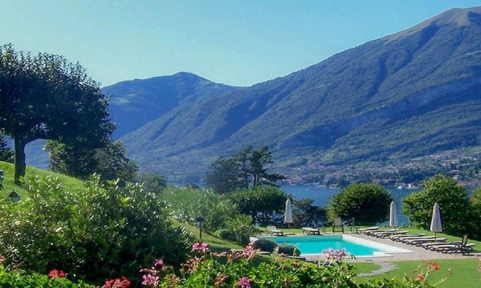 Bellagio Villa | Last house at end ofthe street in hills of Bellagio 180degree views of LakeComo