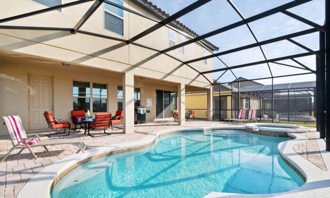 West Haven Villa | Last Minute Disney Getaway! Private Pool, Hot Tub & Game Room. Book Now! #108557