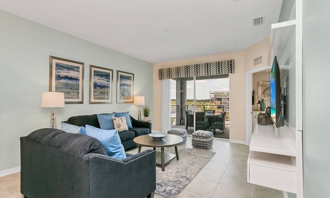 Kissimmee Apartment | Last Minute Disney Getaway! Luxury Condo with Private Balcony. Book Now! #119361
