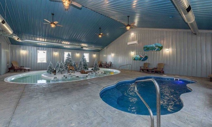 Swanton House | Lazy Creek - Deep Creek Lake - Indoor Lazy River