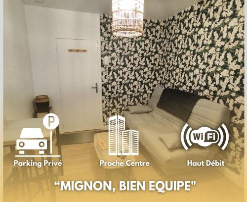 Chateauroux Apartment | Le 5, Wifi, Parking, Centre
