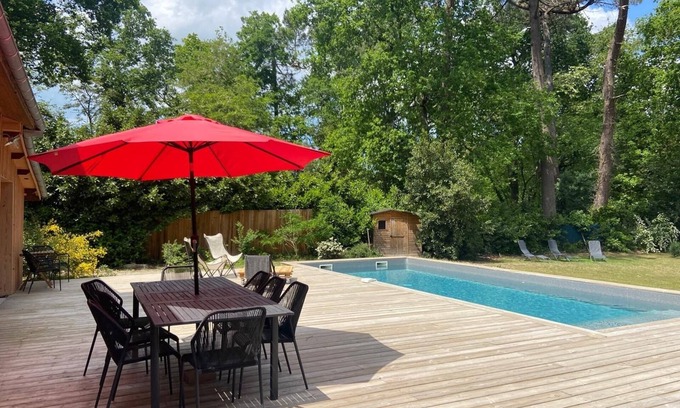 Grayan-Et-L'Hopital House | Le Bois de la Hutte - Piscine privée