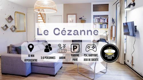 Troyes Apartment | Le Cézanne - Jardin - Parking - Babyfoot - Centre-ville