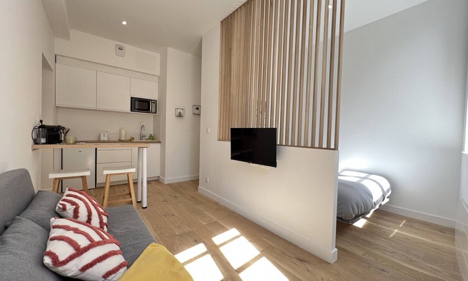 Marengo - Jolimont Apartment | Le Cabade : Bright studio, near Matabiau station