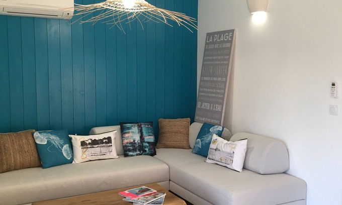 Cap d'Agde House | Le Cabanon de la Plage, a charming cottage located 50m from the beach!