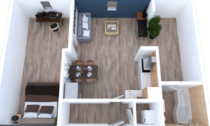 Villeboeuf - Fauriel - Vivaraize Apartment | Le Fauriel - Beaux Quartiers, Parking Gratuit, Commerces, Centre Ville