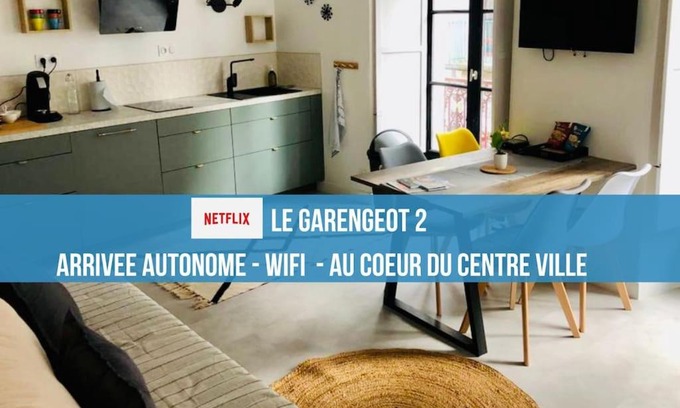 Vitre Apartment | LE GARENGEOT 2 -WIFi-CENTRE VILLE