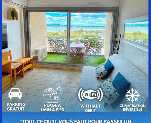 Palavas-les-Flots Apartment | Le Moderna 1 ère ligne Bord de Mer Palavas