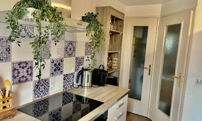 Bourg-en-Bresse Apartment | le petit prince , jolie maisonnette terrasse Netflix parking privé jeux de société