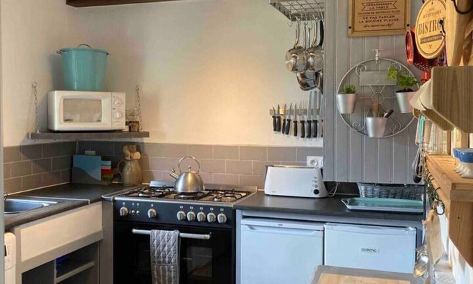 Telgruc-sur-Mer Cottage | Le Rhun - Ecurie, beau gîte rustique
