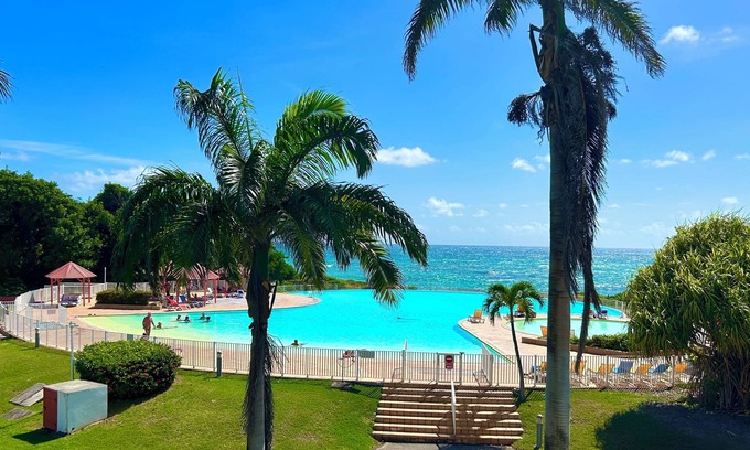 Anse des Rochers Apartment | Le Ticolibri villa hibiscus Anse des Rochers sea view