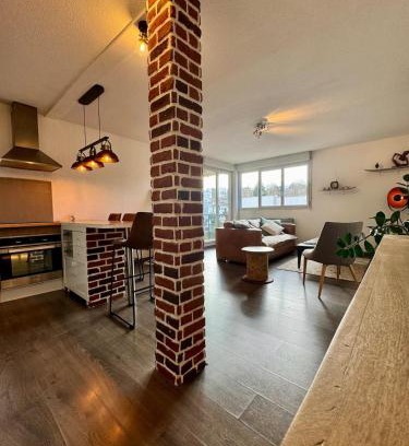 Chateau de l'Hers Apartment | Le Toulousain T3 Calme Moderne