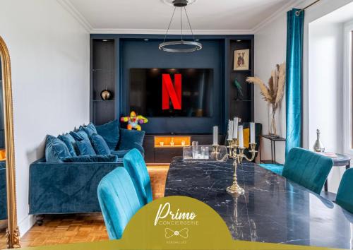 Saint-Louis Apartment | Le Versailles Suite classé 3 étoiles Vue Château & Potager