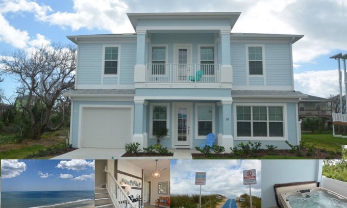 Marineland Acres House | Legasea Beachside Heated Swim Spa Fenced Yard