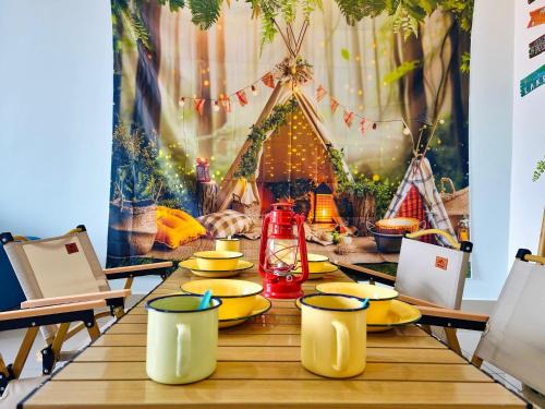Kampung Bukit Merbah Apartment | Leisure Home - 7pax Camping Theme