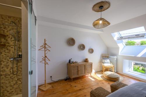 Saint-Pierre-Eglise House | Les 13 lavoirs d'antan - chambre zen attitude