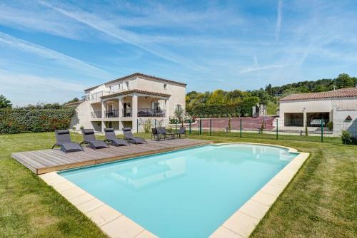 Aix-en-Provence House | Les Hauts de Provence - Maison avec piscine
