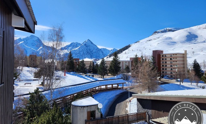 Mont-de-Lans Apartment | Les Rêves Blancs, Appartement de Standing 4 Personnes. Les 2 Alpes