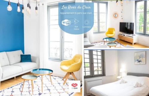 Poitiers Apartment | Les Rives du Clain - Sublime T4 au bord de l'eau