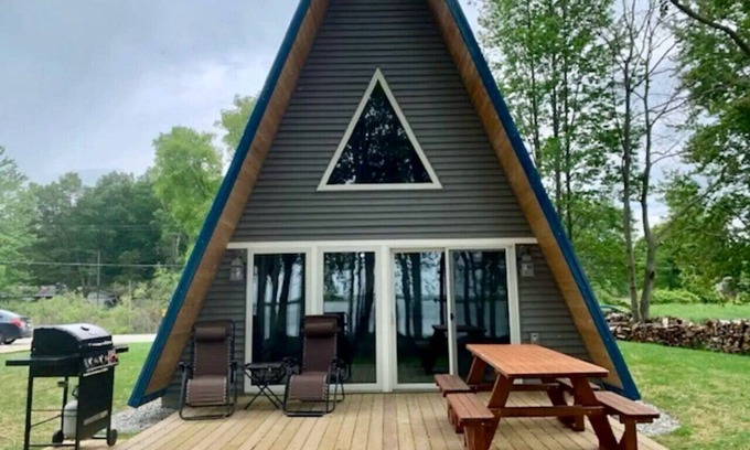 Au Gres Cabin | Life's a Hoot A-Frame Cabin