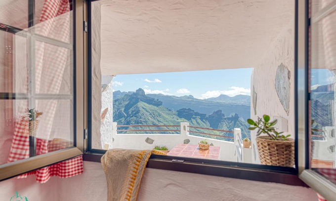 Artenara Apartment | Living Artenara - CAVE HOUSE & TERRACE Adults Only