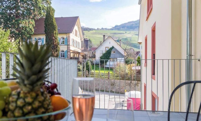 Sasbachwalden Apartment | living Timeless Adler Apartments Deluxe Balcony