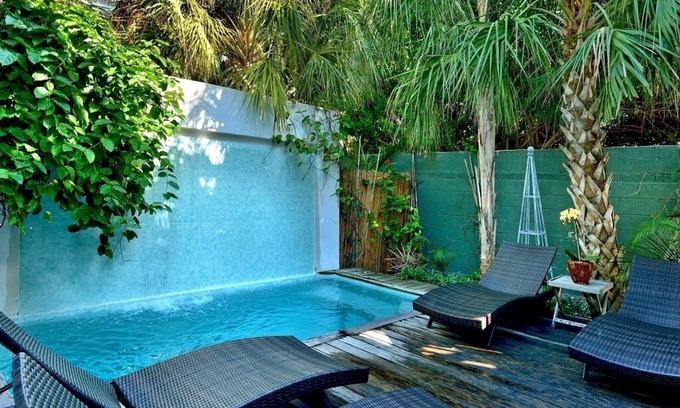 Downtown Villa | Location In Down Town Key West W/2 Pools, Huge Private Roof Deck & Parking