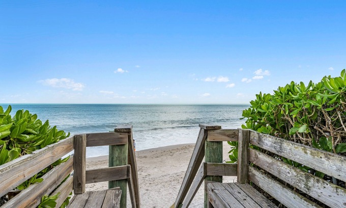 Summerplace House | Location is what our home is all About 300 ft from a private pet-friendly beach