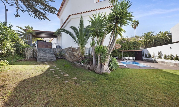 La Matanza de Acentejo House | "Loft la Matanza" with Sea View, Mountain View, Pool, Terrace & Garden