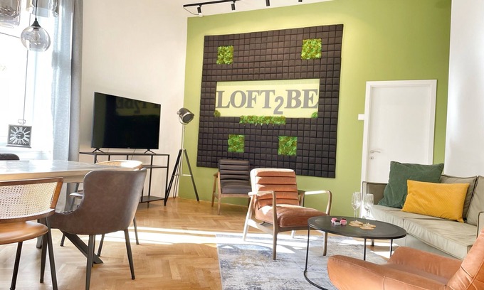 Mariahilf Apartment | Loft2be Design City Loft für 8