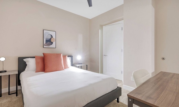 Downtown St. Louis Apartment | Lofts Opop 302 I Modern With a Vintage Twist