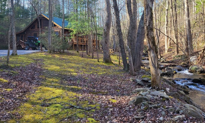 Tellico Plains Cabin | Log Cabin at Six Mile Creek