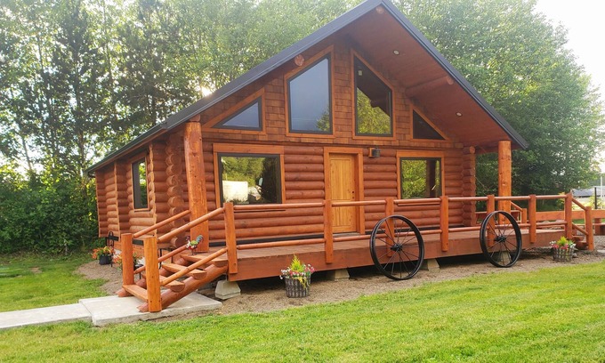 Forks Cabin | Log Cabin New Construction