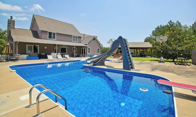 Jones Mills Apartment | Lonsdale Vacation Rental w/Pool & Hot Tub!