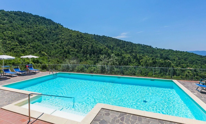 Bivio Pozzo Apartment | Lovely apartment for 7 guests with pool, WIFI, TV and panoramic view