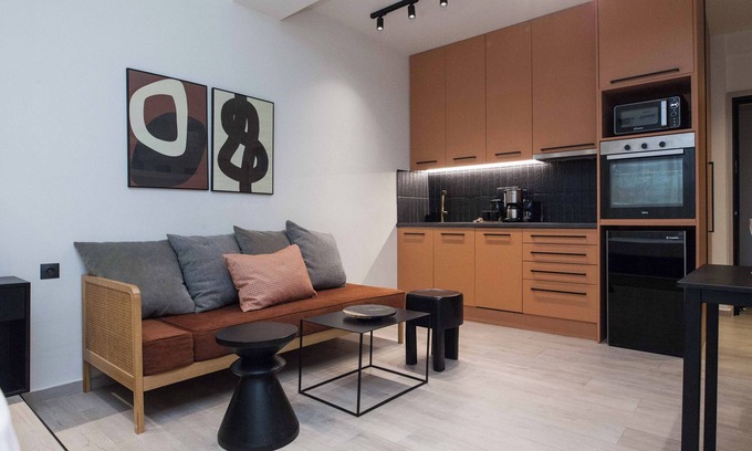 Kypseli Apartment | Lovely Brand New Studio byVictoria Metro