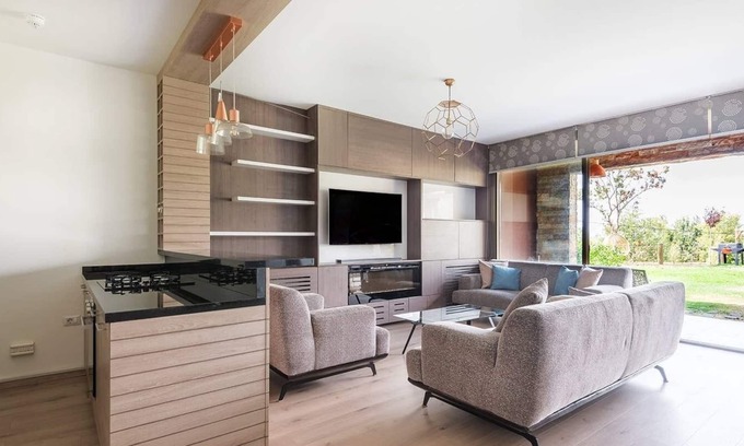 Kfardebian Apartment | Lovely Escape in Luminous Duplex - RedRock Faqra