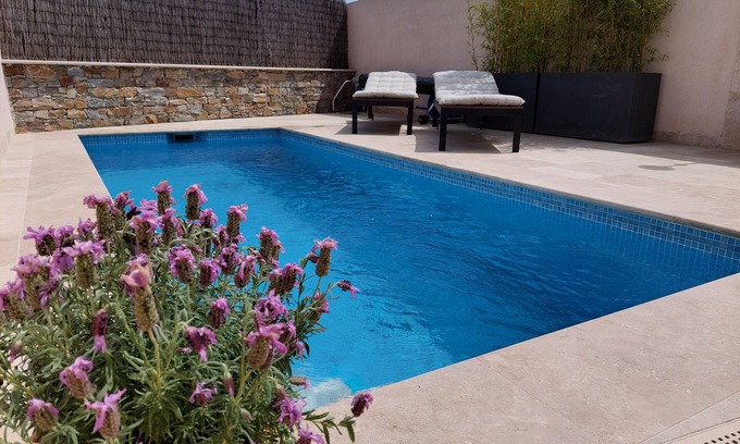 Cogolin House | Lovingly furnished holiday home with pool and air conditioning.