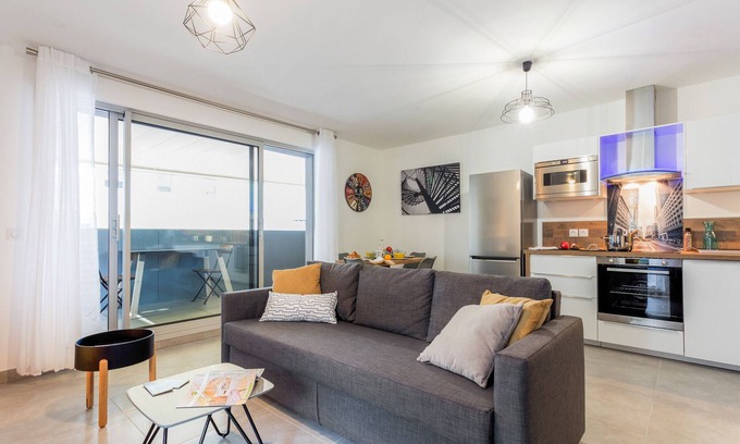 Port Marianne Apartment | Luminescence parc marianne - Première conciergerie